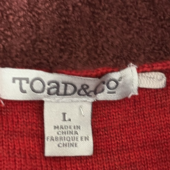 Toad & Co. Lucianna Turtleneck Boiled Wool Boucle Sweater - Size Large - Picture 4 of 6